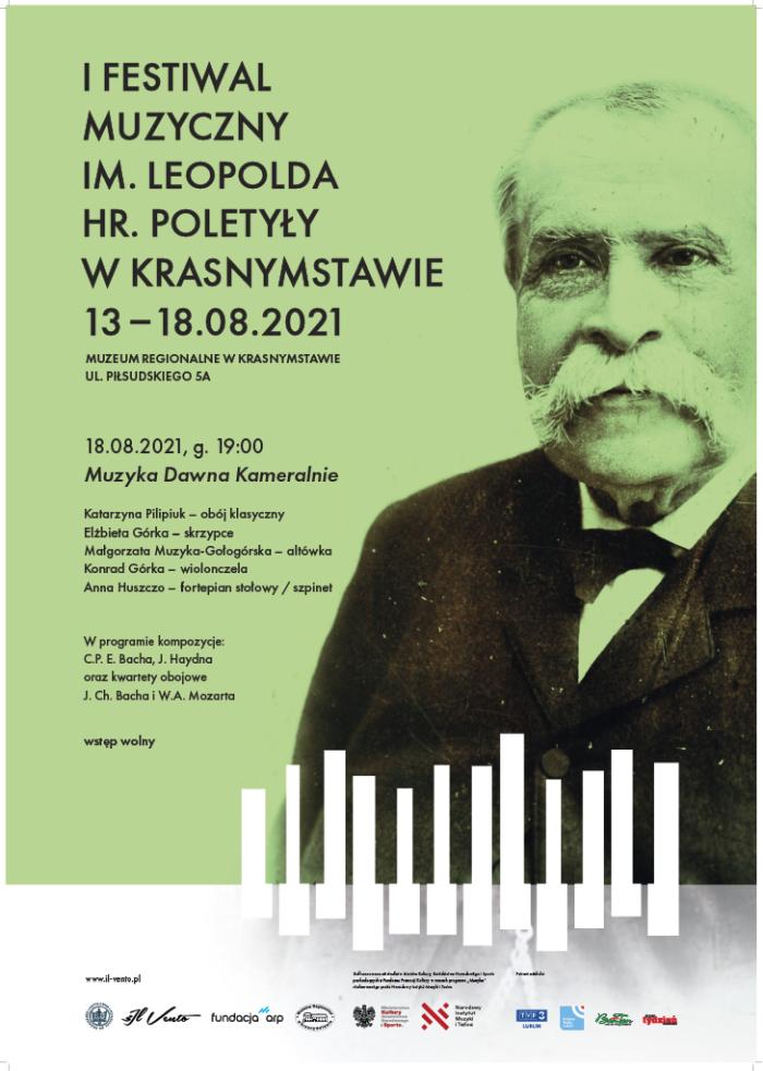 I Festiwal Muzyczny im. Leopolda hr. Poletyły w Krasnymstawie