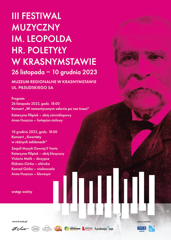 Trzecia edycja Festiwalu Muzycznego im. Leopolda hr. Poletyły
