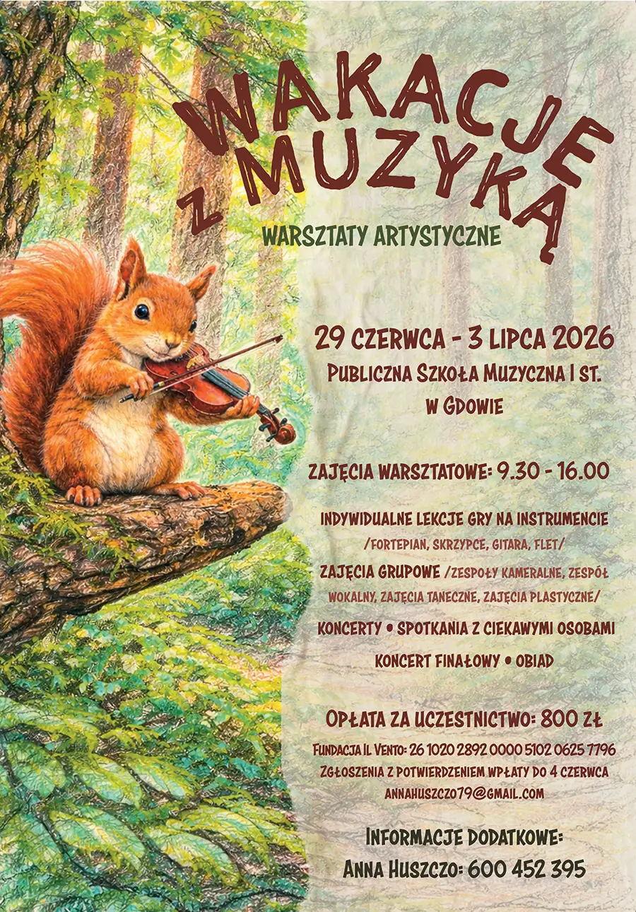 wakacje z muzyka